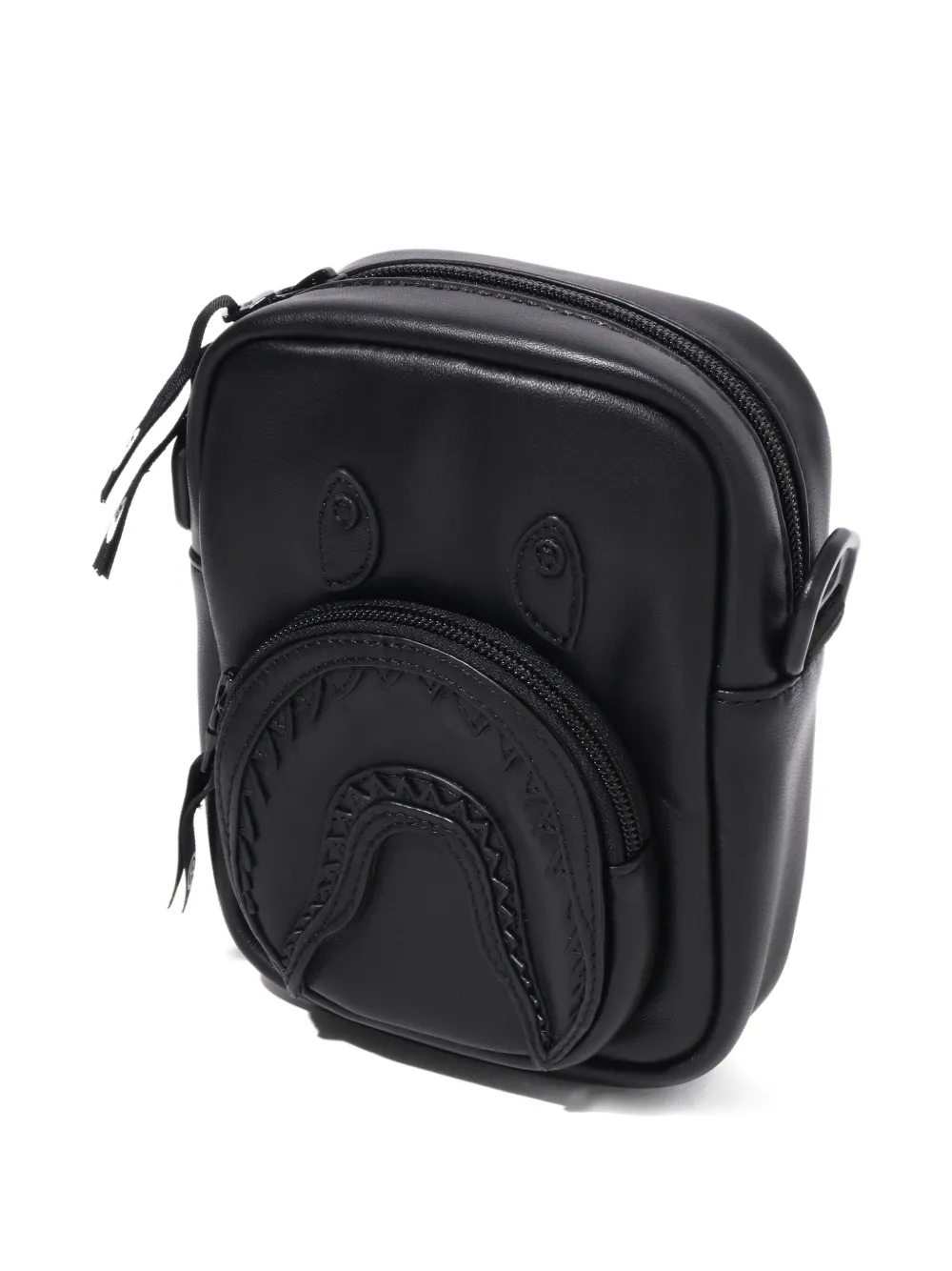 A BATHING APE Messengertas met rits Zwart