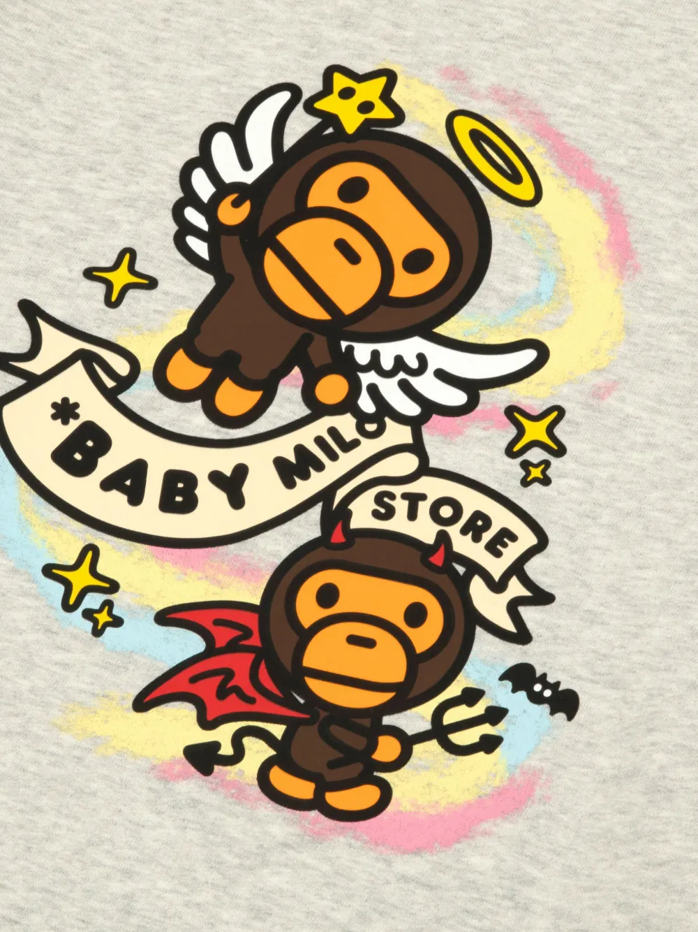 *BABY MILO STORE BY *A BATHING APE Trui met borduurwerk Grijs