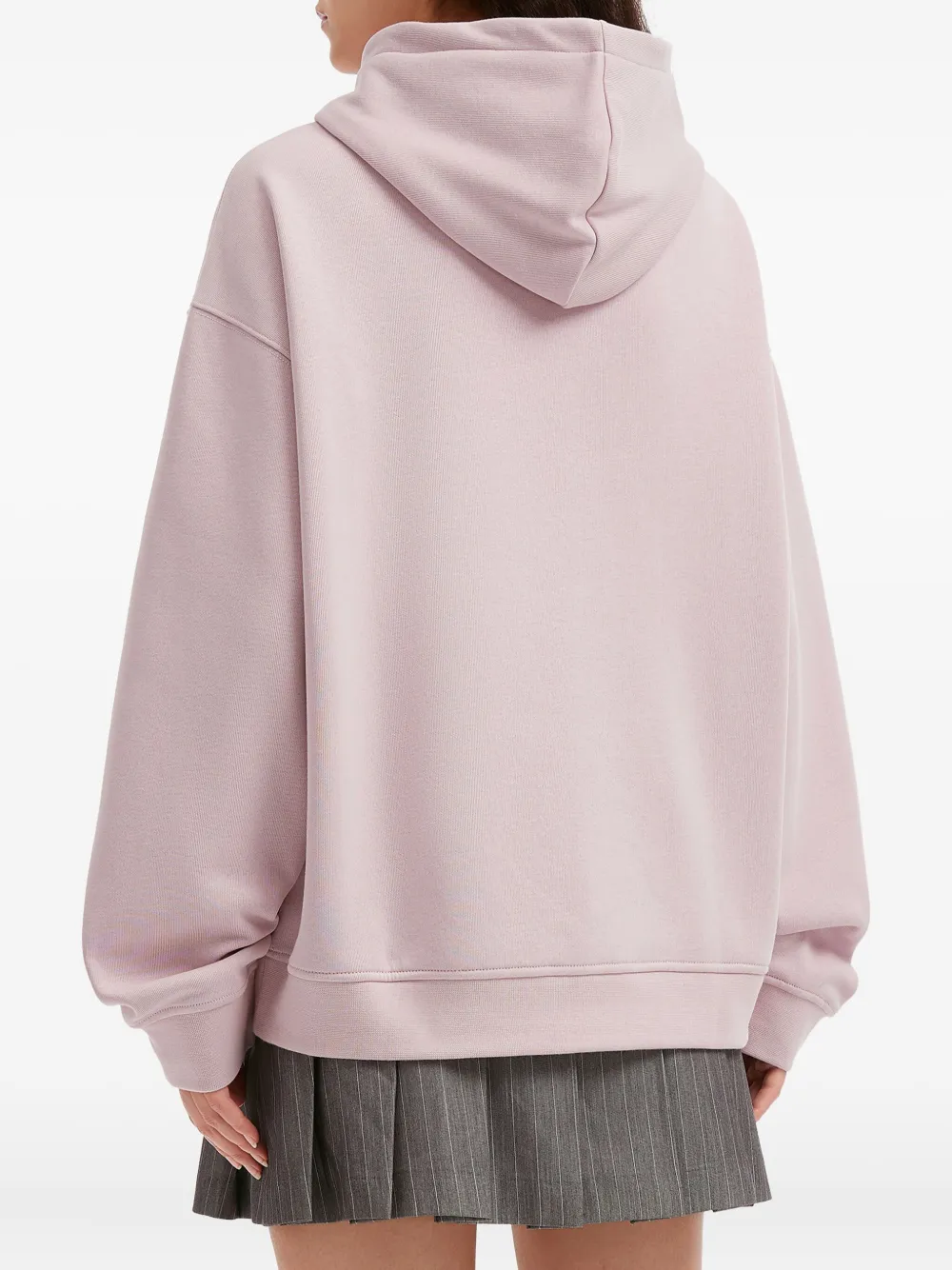Tout A Coup Graphic Pocket Hoodie In Pink