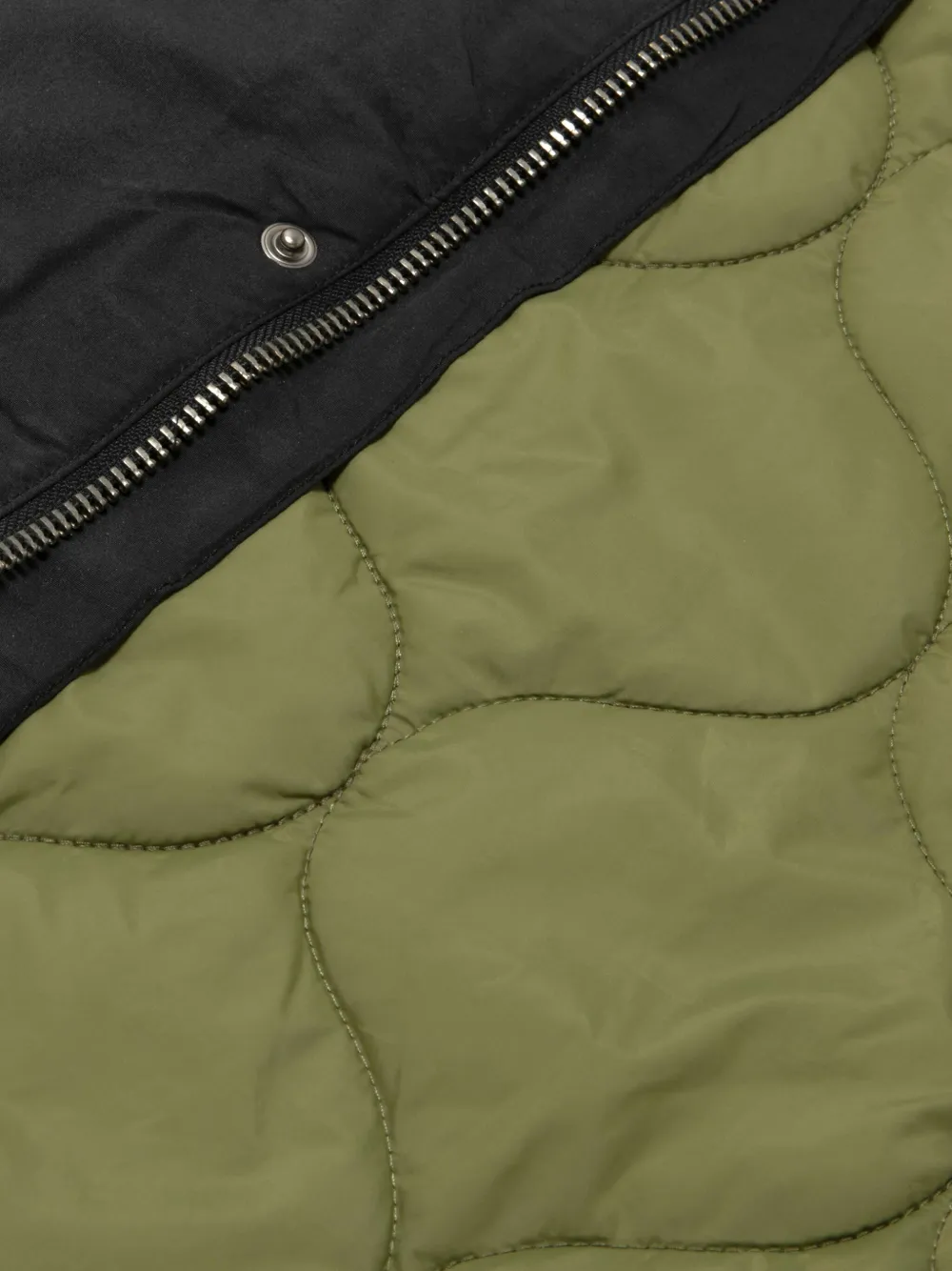 AAPE BY *A BATHING APE Jack met ribfluwelen kraag Zwart