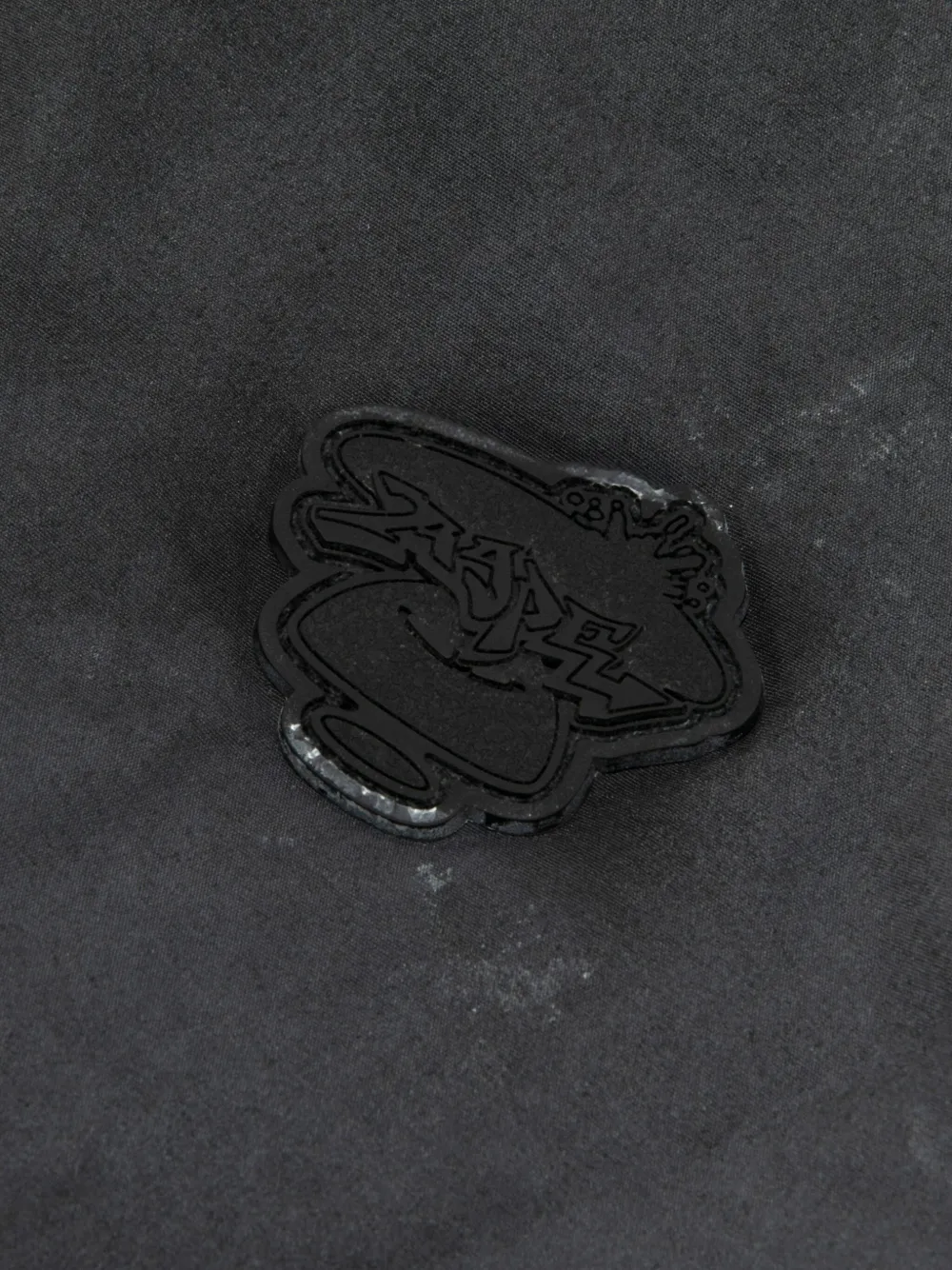 AAPE BY *A BATHING APE Jack met ribfluwelen kraag Zwart