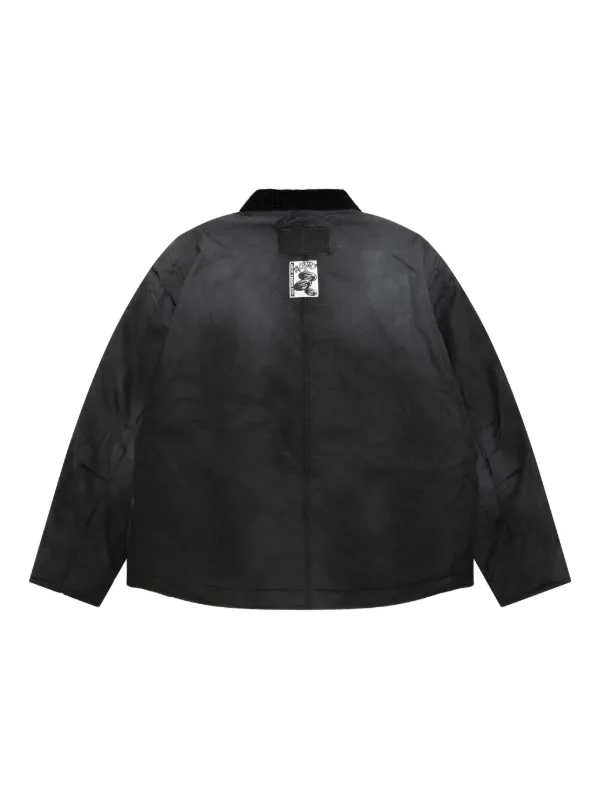 A BATHING APE　コーデュロイジャケット ブラック AAPE BY *A BATHING APE® コーデュロイカラー ジャケット | ブラック