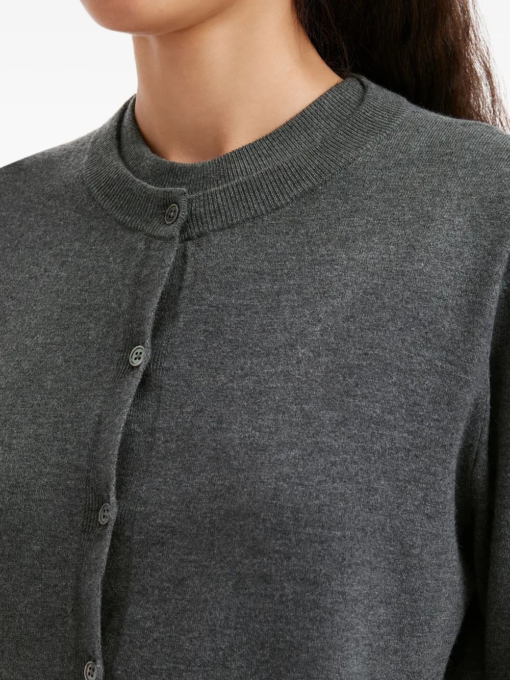 b+ab Geplooide jurk Grijs