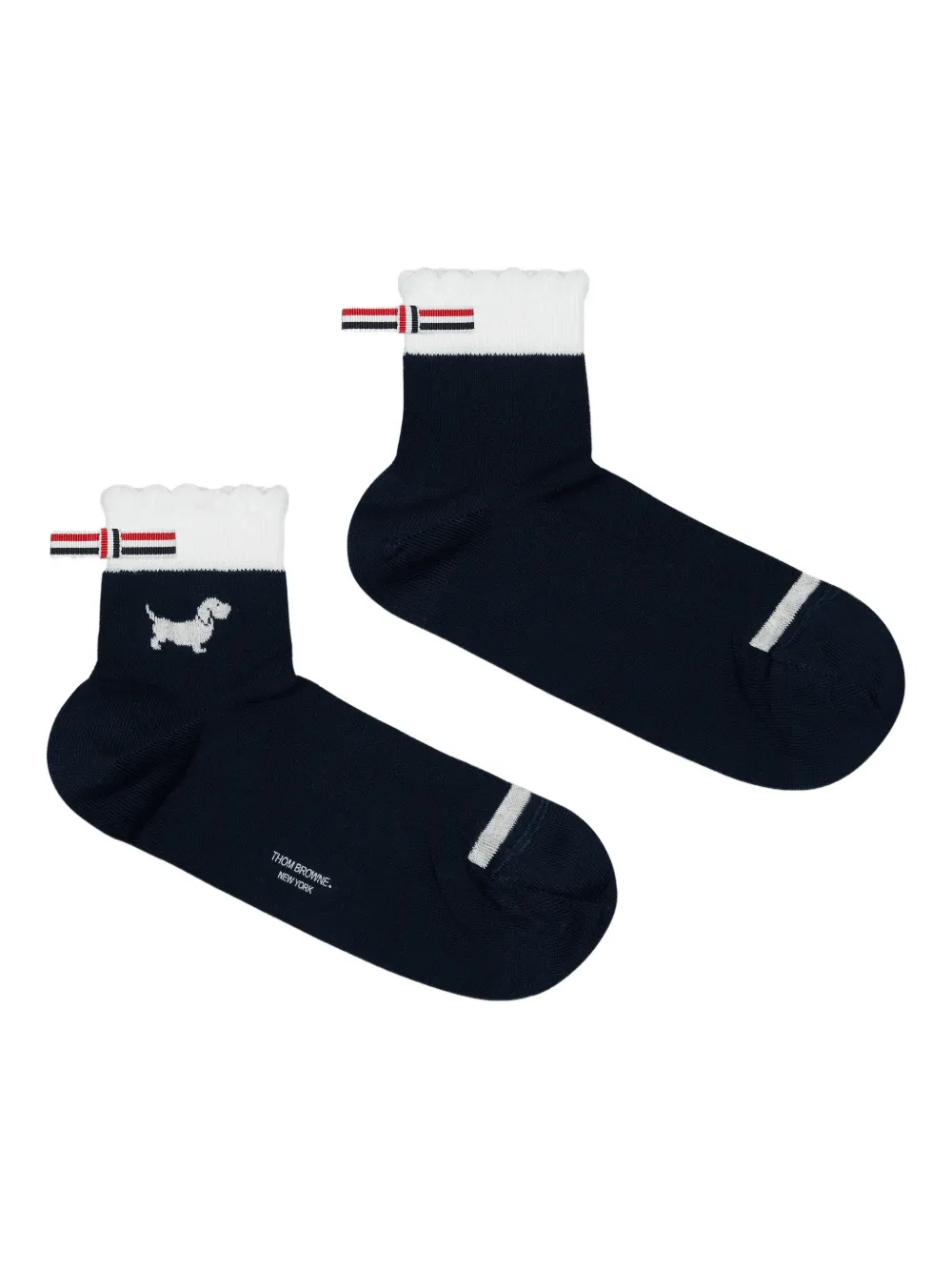 Thom Browne Hector-intarsia socks | Blue | Image 1