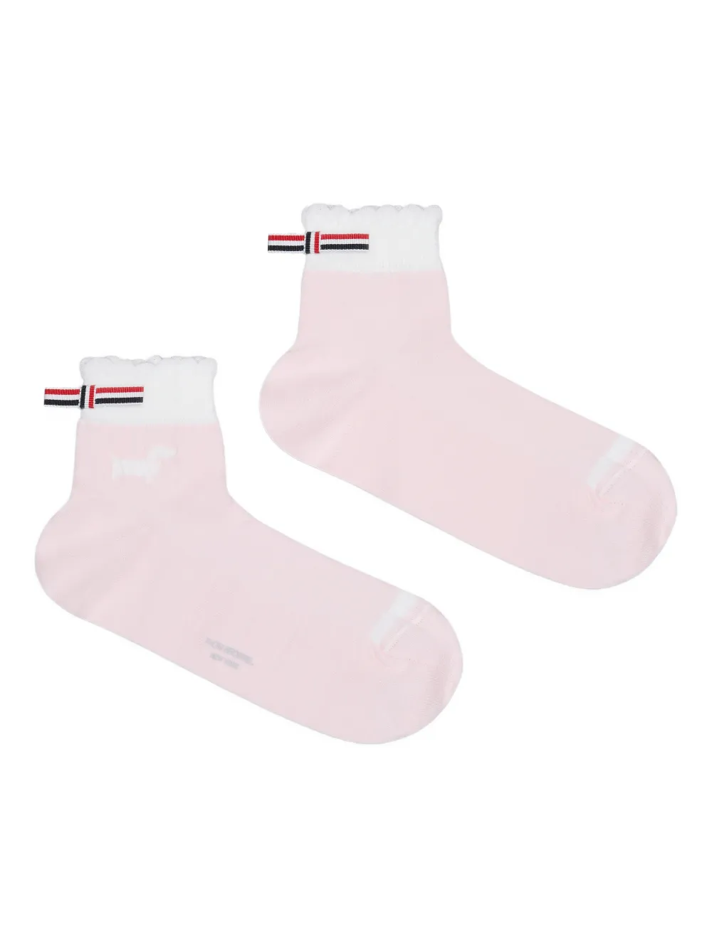 Thom Browne pointelle hector socks | Pink | Image 1