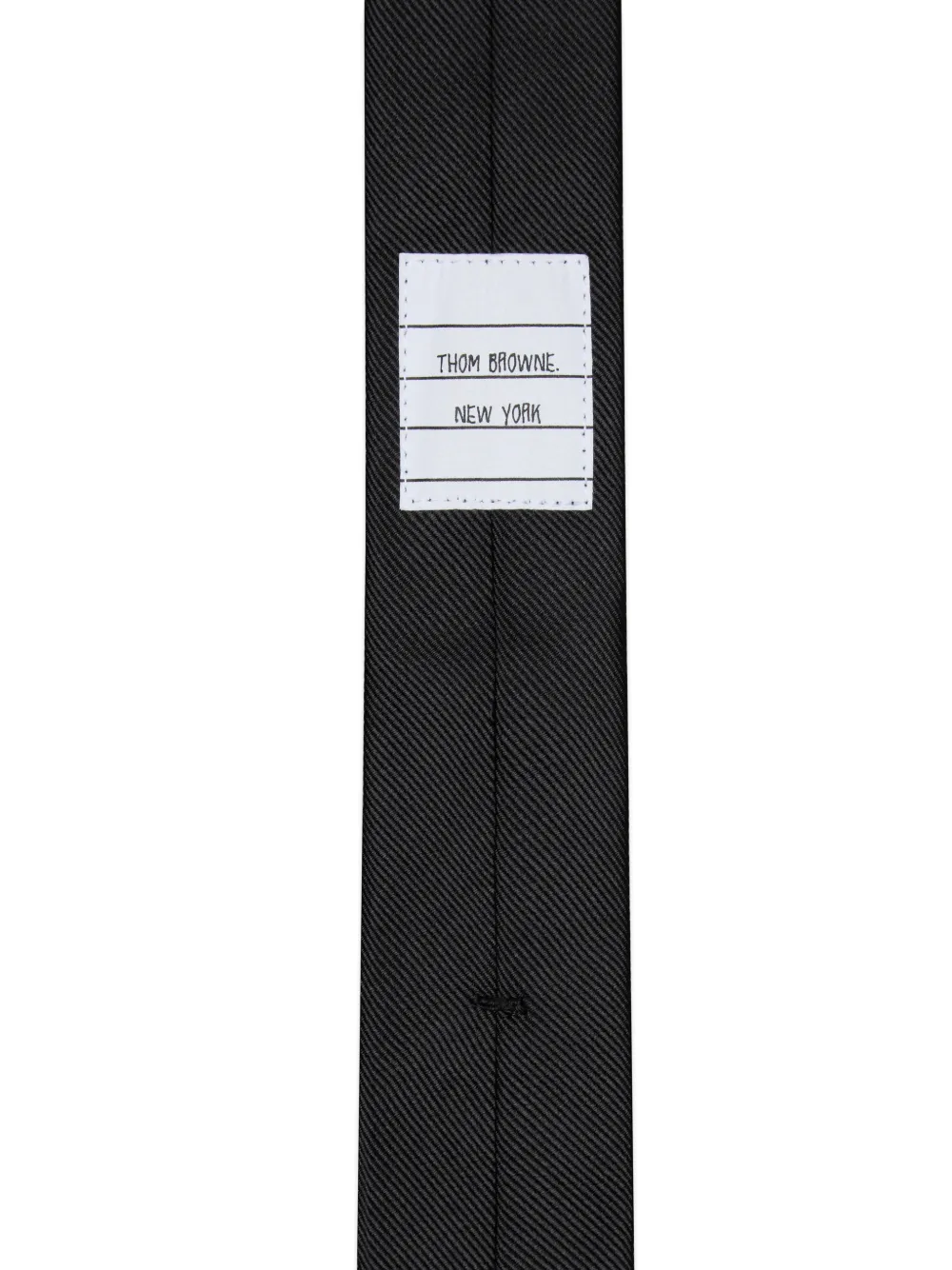 Thom Browne 65 zijden stropdas Zwart