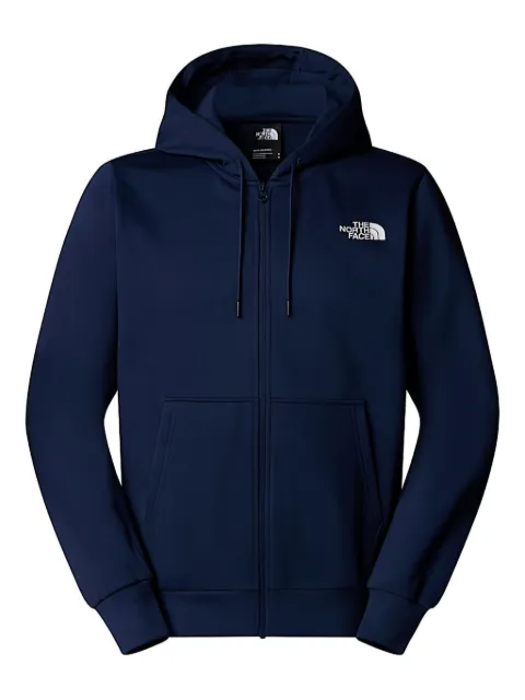 The North Face zip simple dome hoodie