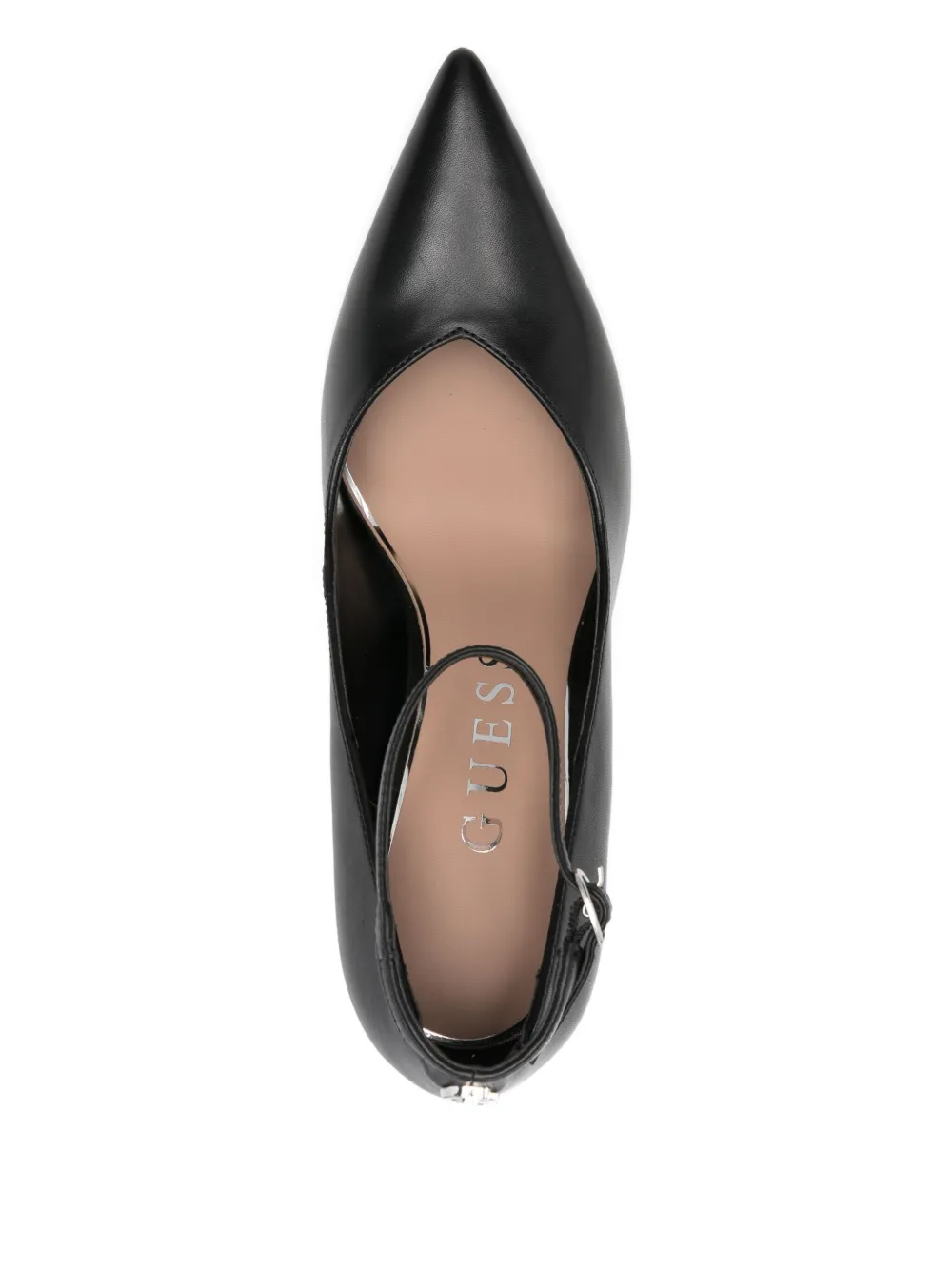 Guess Usa Ankle-strap Pumps In Black