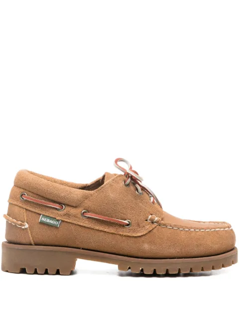 Sebago 아카디아 스웨이드 레이스 업 로퍼