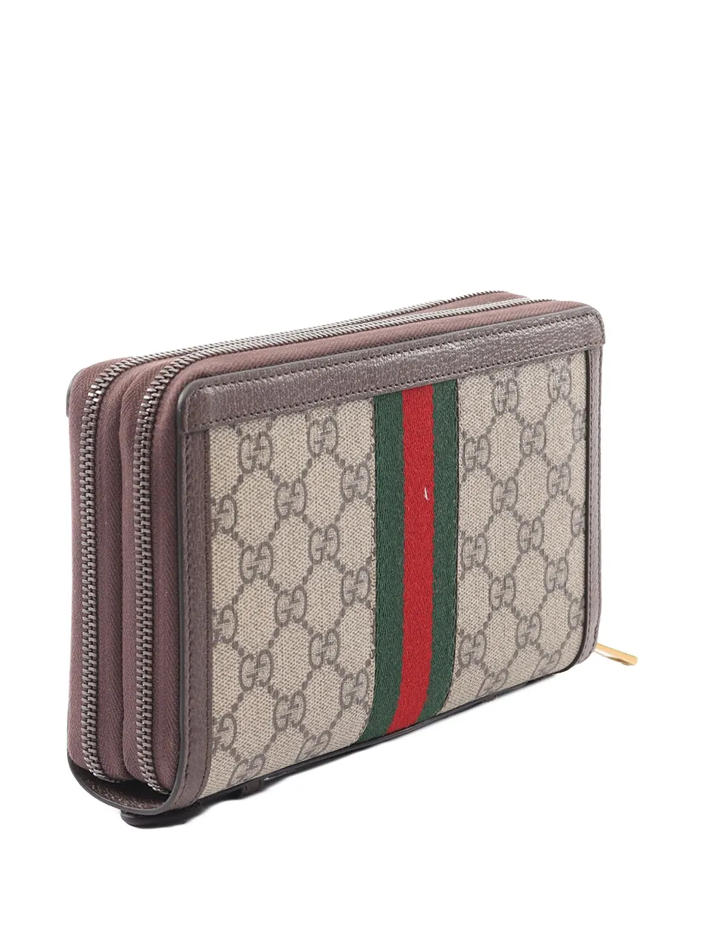 Gucci Pre-Owned 2016-2025 GG Supreme Ophidia Card Case Wallet long wallets | Image 2