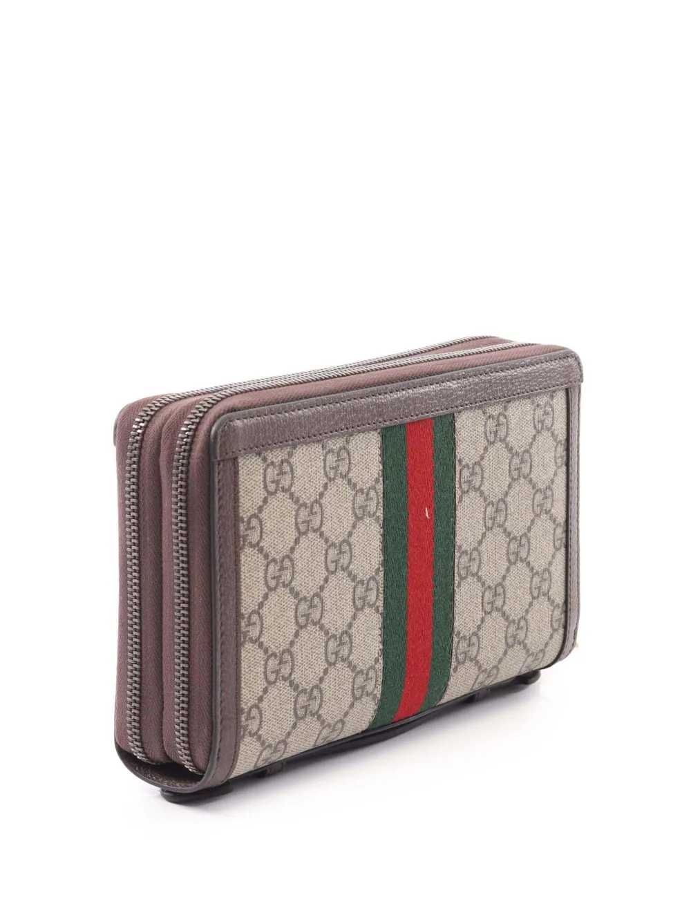 Gucci Pre-Owned 2016-2025 GG Supreme Ophidia Card Case Wallet long wallets | Image 2