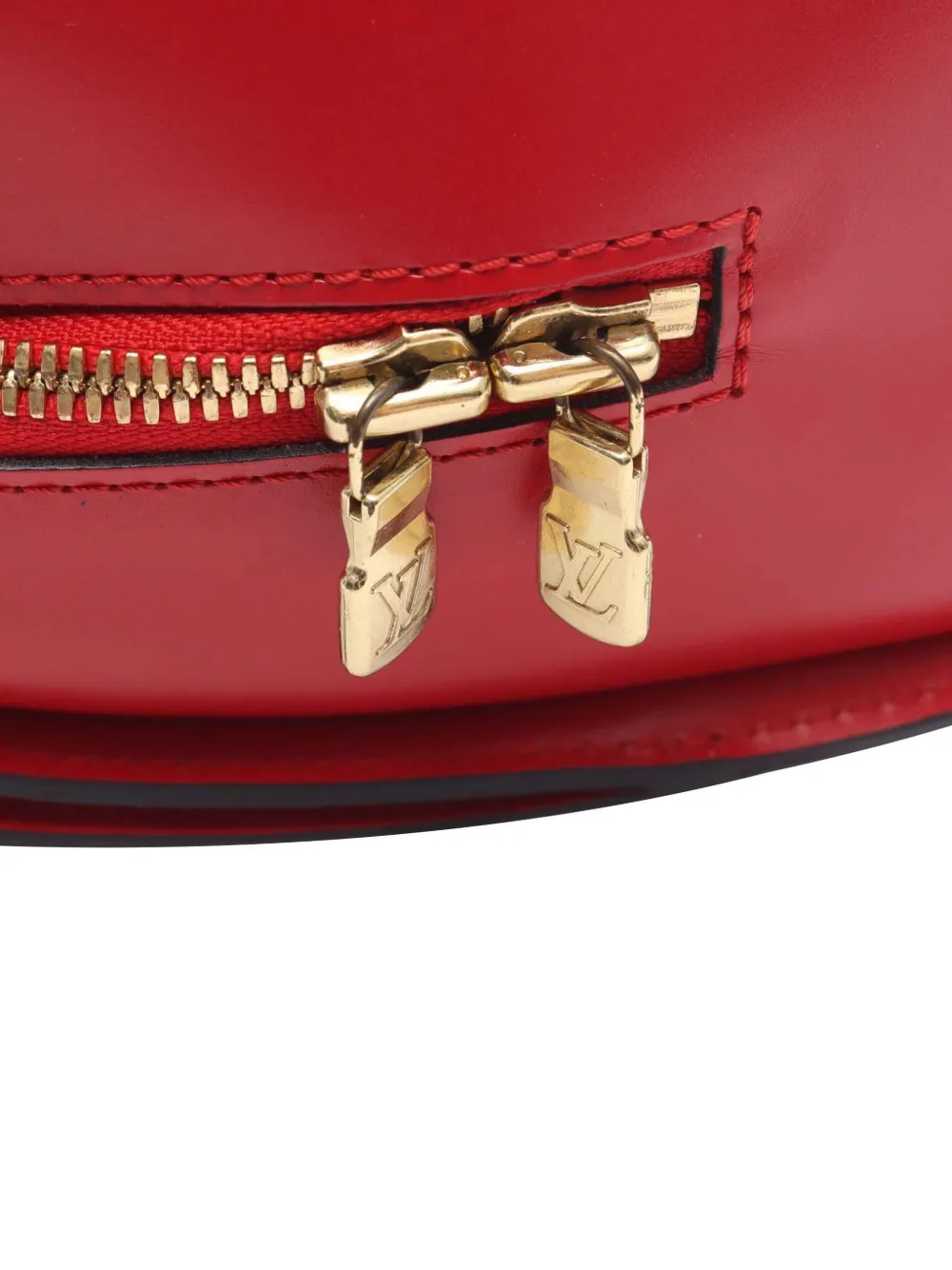 Pre-owned Louis Vuitton 1998 Epi Pont Neuf Handbag In Red