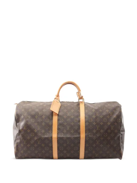 Louis Vuitton Pre-Owned 2001 Monogram Keepall Bandouliere 60 travel bag