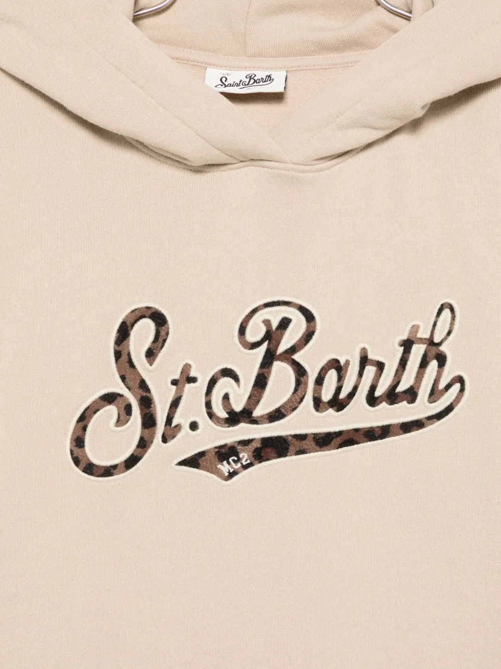 Mc2 Saint Barth Mindy Hoddie In Neutral