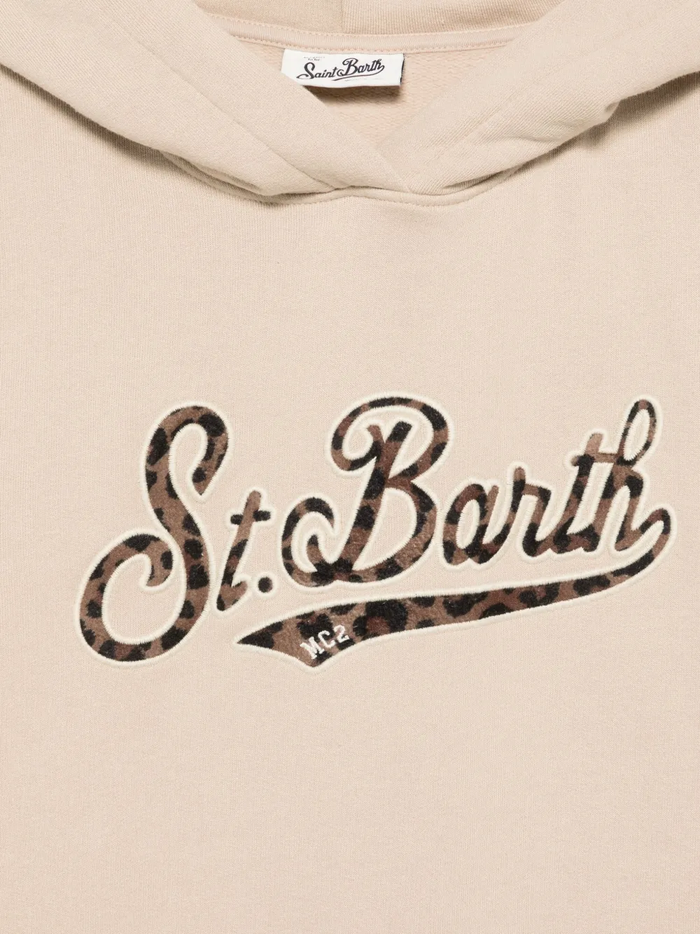 MC2 Saint Barth Kids Mindy hoodie Beige