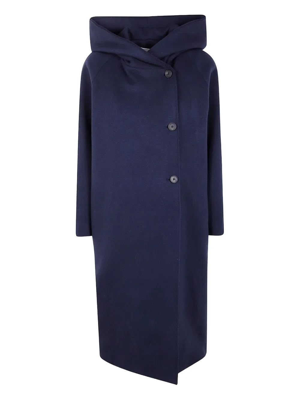 Antonelli hooded buttoned coat | Blue | Image 1