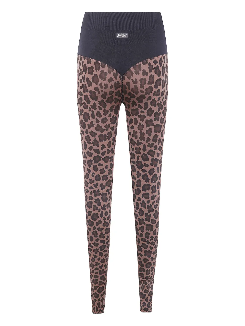 MC2 Saint Barth Vega leopard-print leggings - Beige