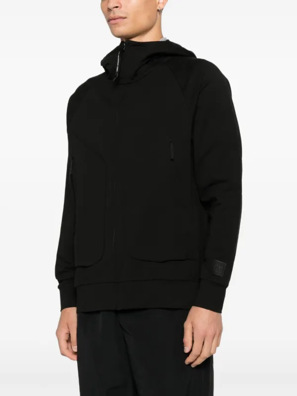 C.P. Company ジップ スウェットパーカー | ブラック | FARFETCH JP