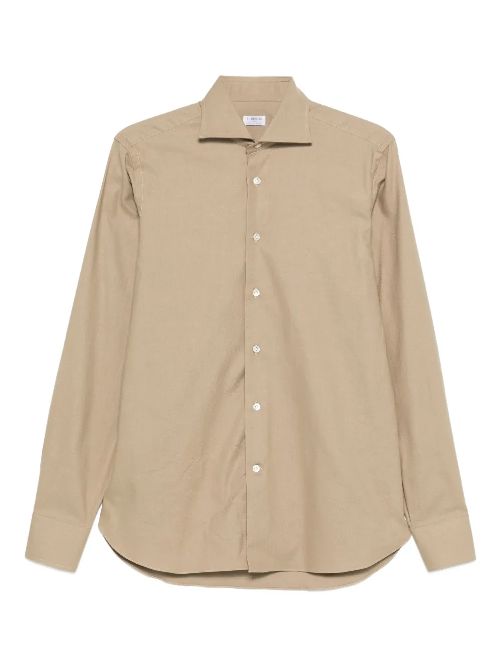 BORRIELLO NAPOLI camisa de algodón con botones | neutro | Image 1