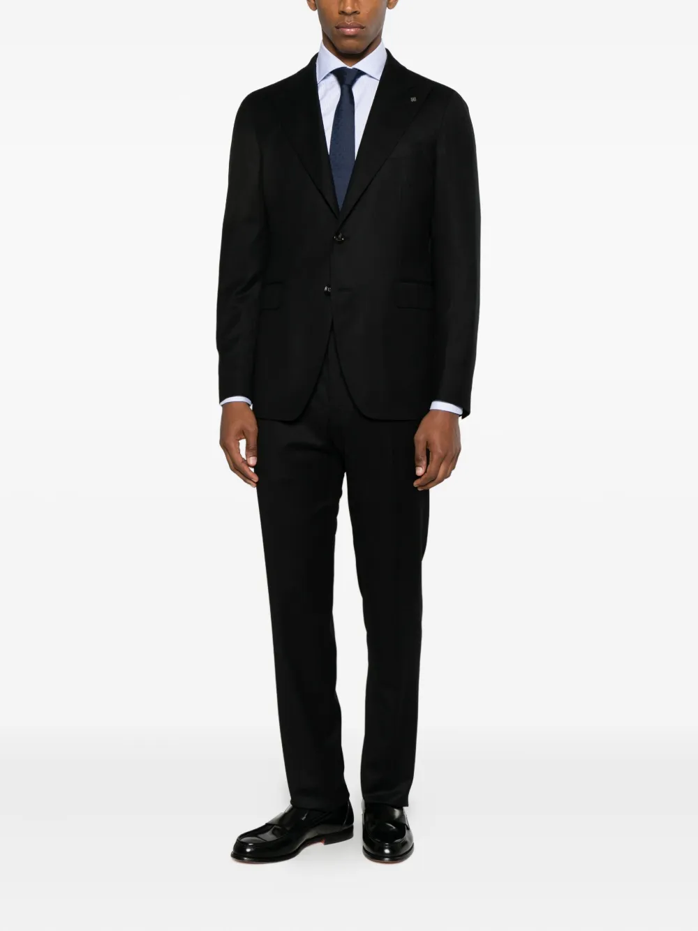 BORRIELLO NAPOLI camisa de algodón con rayas estampadas | Image 2