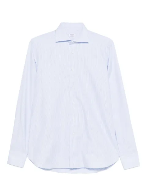 BORRIELLO NAPOLI Camisa de algodão listrada