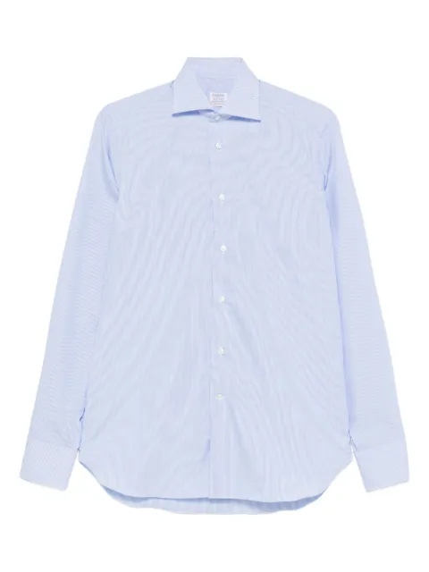 BORRIELLO NAPOLI chemise en coton à rayures