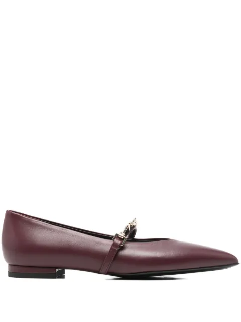 Sergio Levantesi strap ballet flats