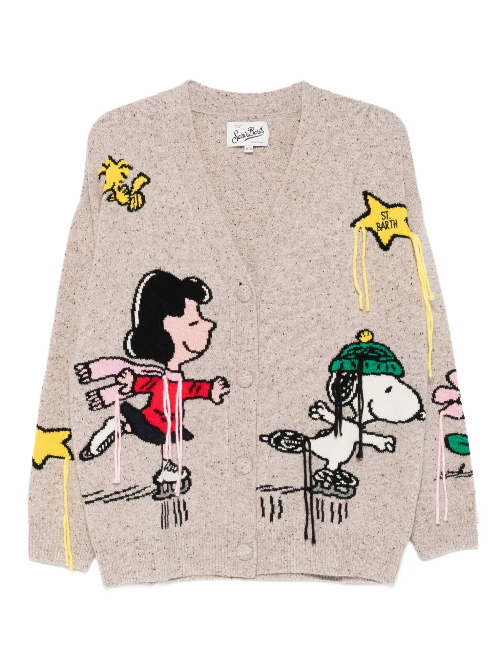 MC2 Saint Barth x Peanuts™ Sasi cardigan | Neutrals | Image 1