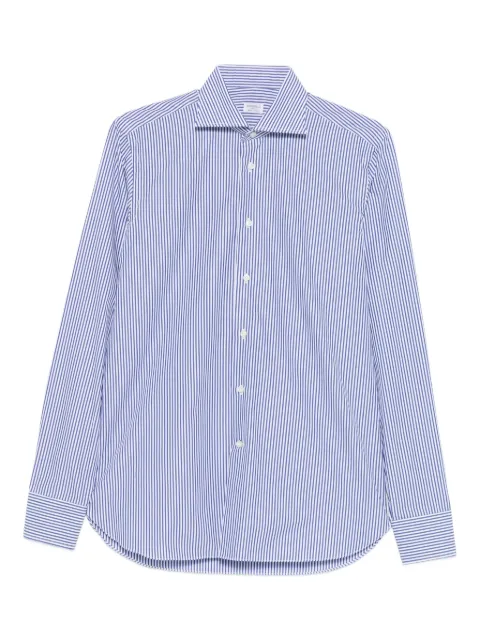 BORRIELLO NAPOLI camisa con motivo de rayas y botones