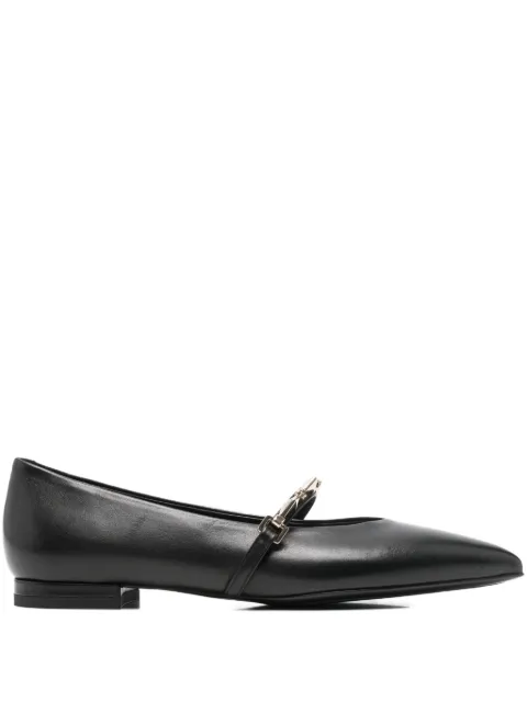 Sergio Levantesi Virna56 studded strap ballet flats