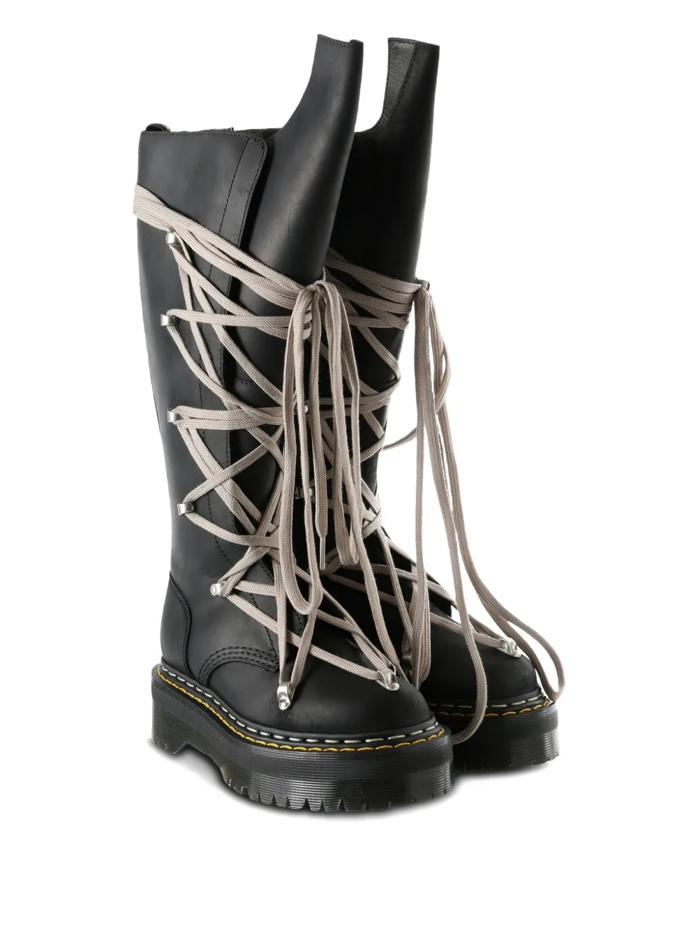 Dr. Martens x Rick Owens x Rick Owens Pentalace boots | Knee-High Boots | Image 2