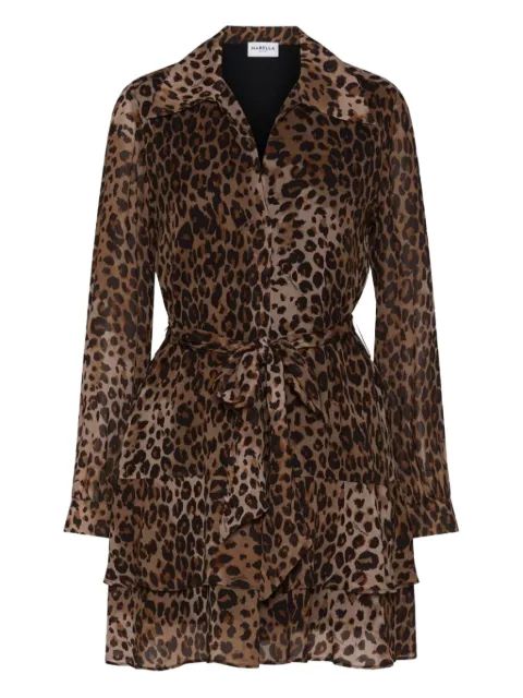 Marella Fabio leopard-print mini dress