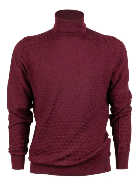 Paolo Pecora textured roll-neck sweater