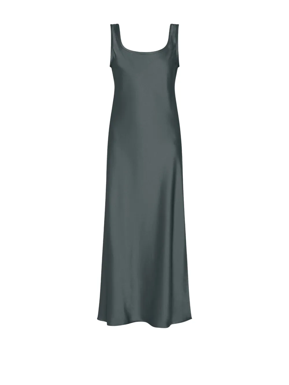 Marella Larva scoop-neck maxi dress - Grijs