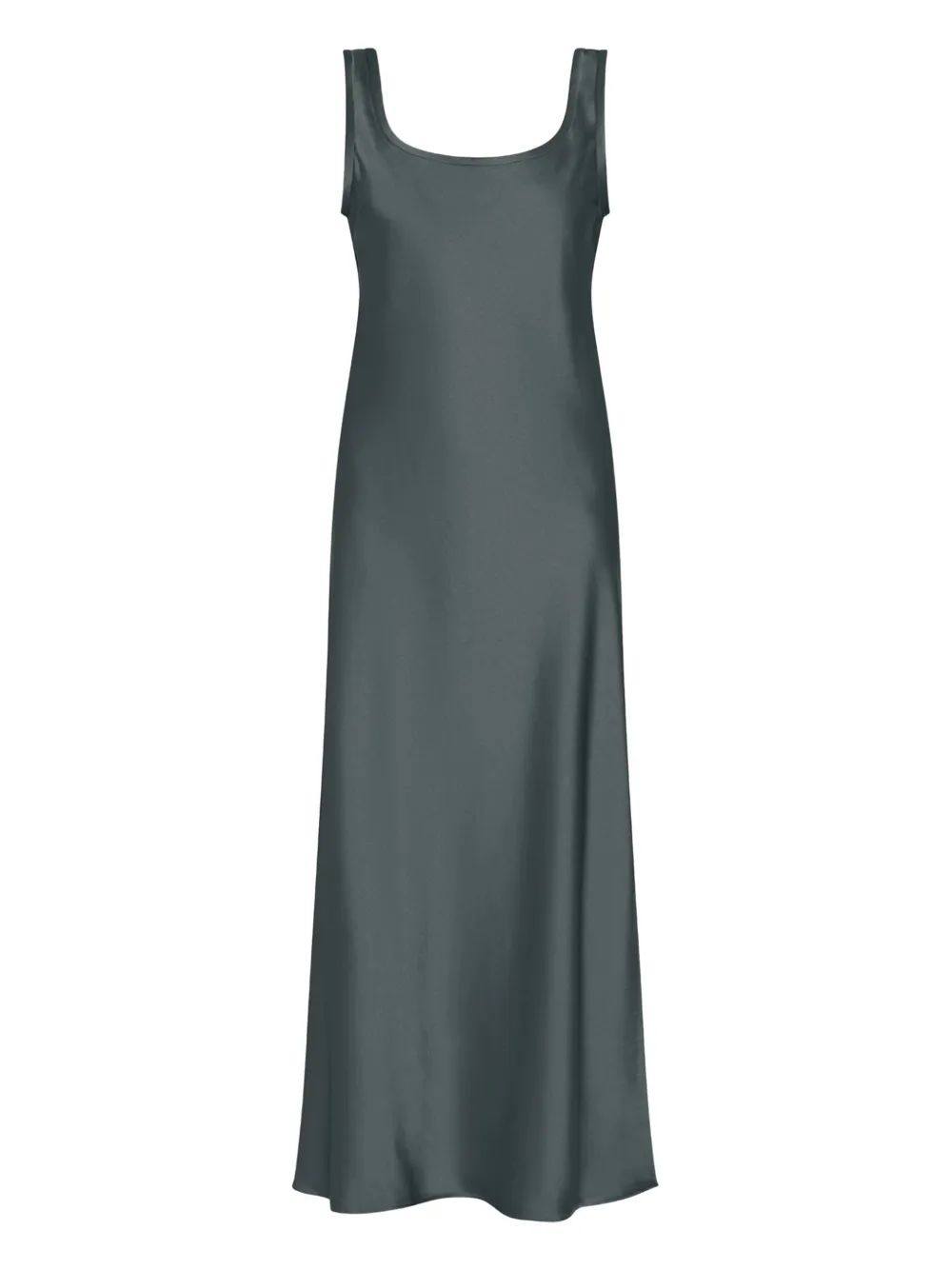 Marella Larva maxi-jurk met diepe ronde hals Grijs