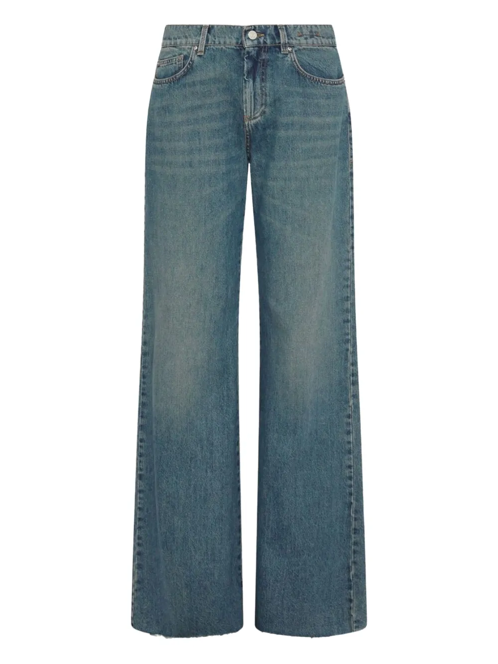 Marella Cotton Jeans In Blue