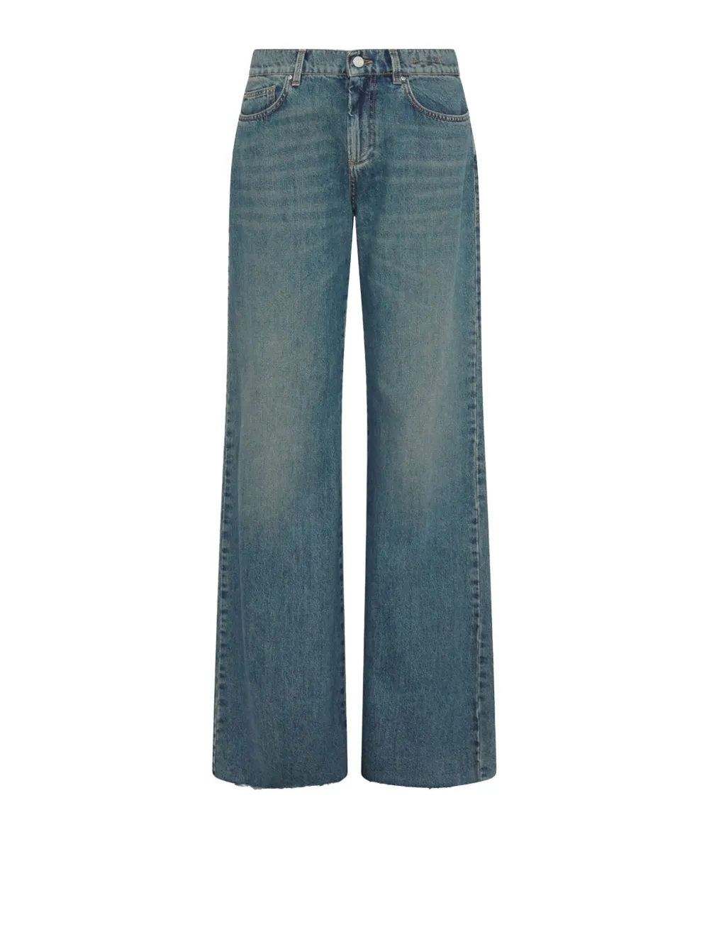 Marella Cotton Jeans In Blue