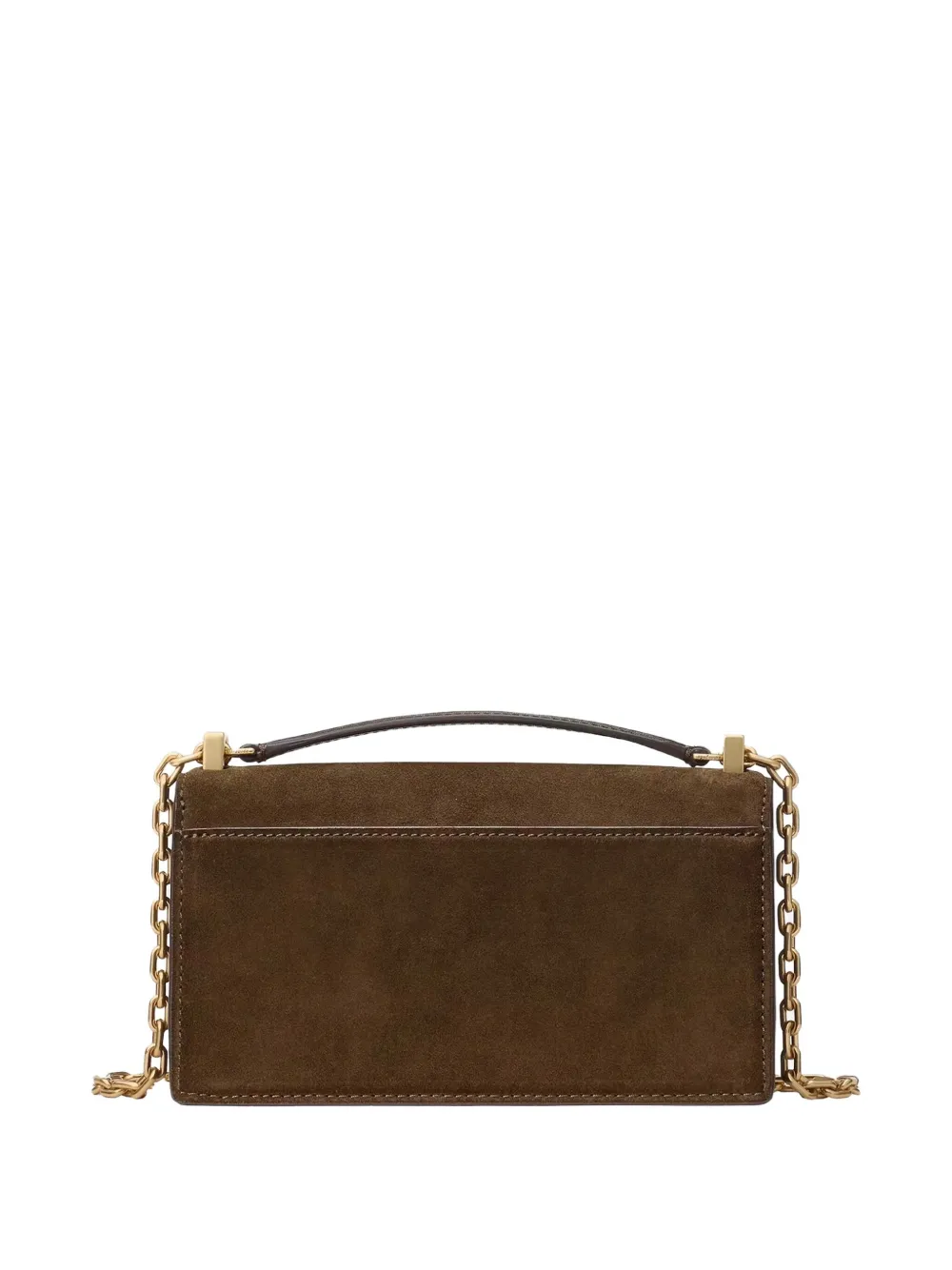 Kate Spade mini Deco suede shoulder bag - Bruin