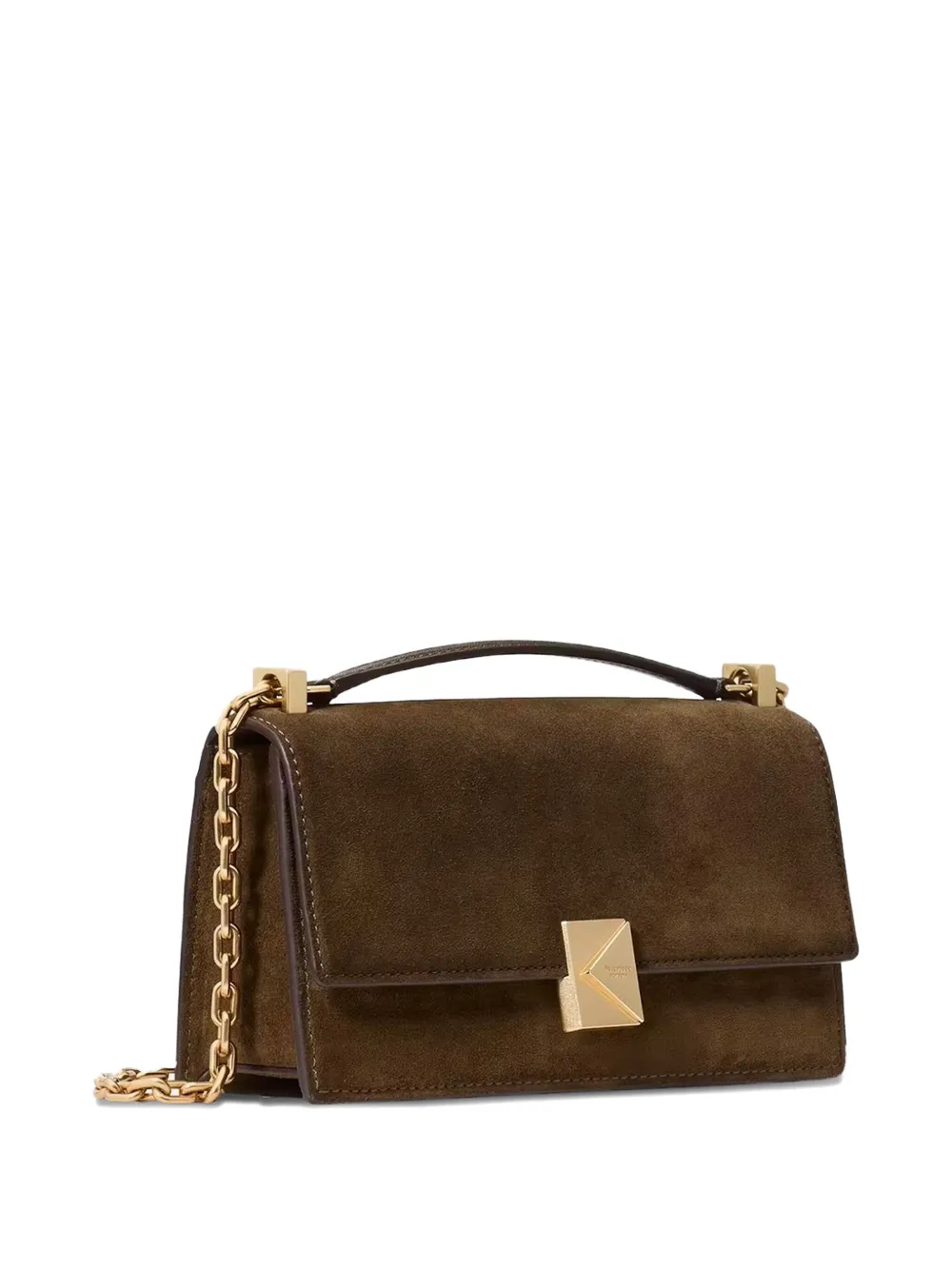 Kate Spade New York Mini Deco Suede Convertible Chain Crossbody Bag In Blue