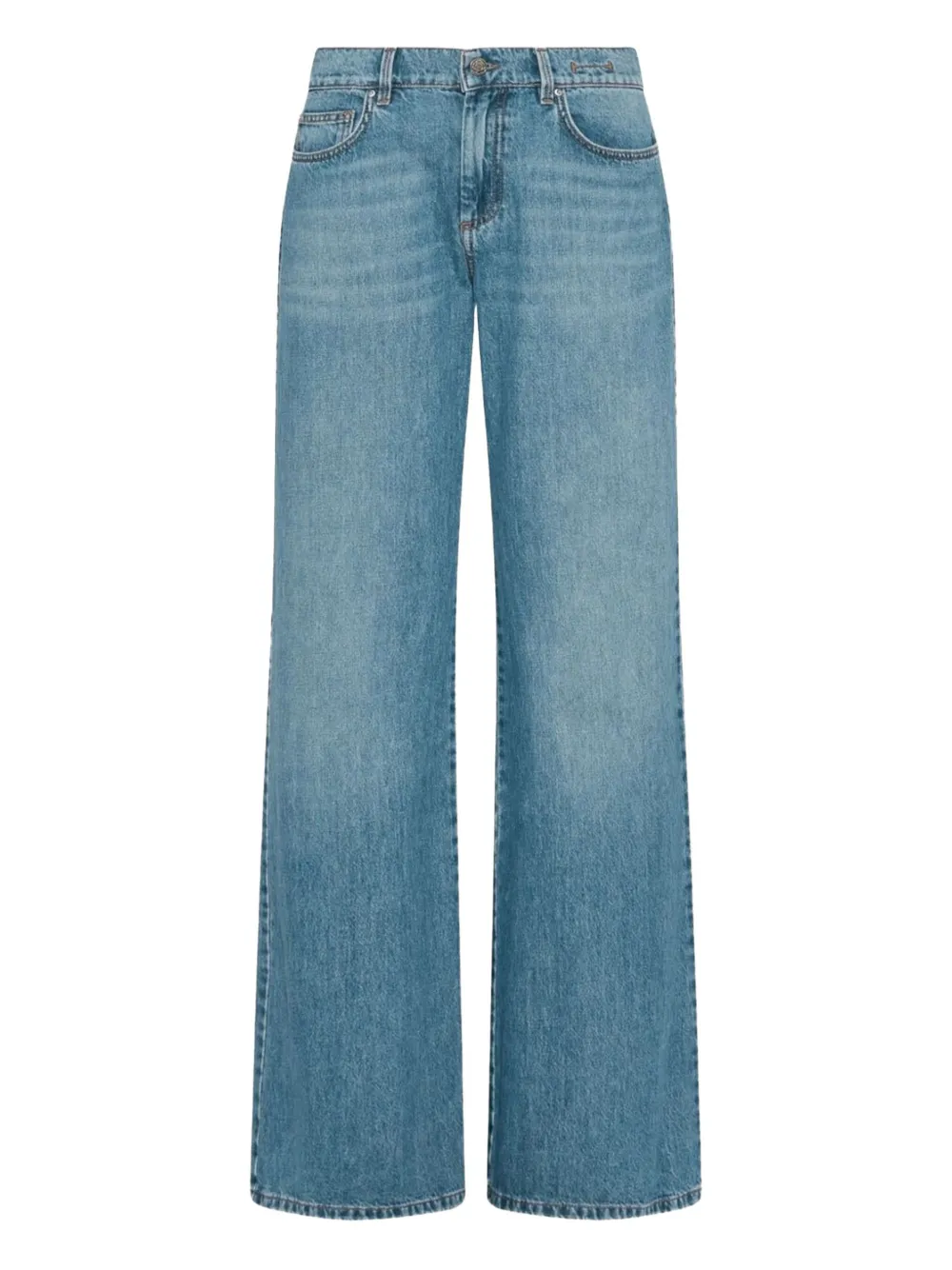 Marella Cotton Jeans In Blue