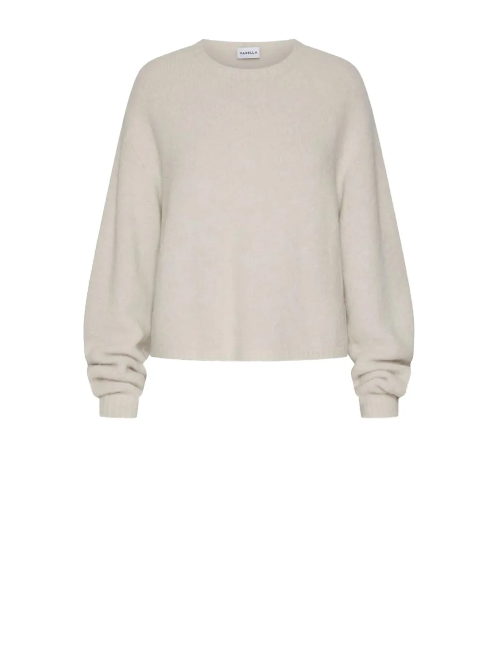 Marella Tania Long-sleeve Sweater In White
