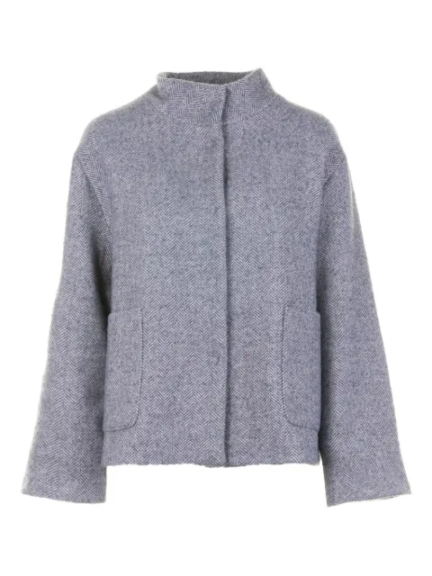 Vicario Cinque chamarra con estampado pied de poule