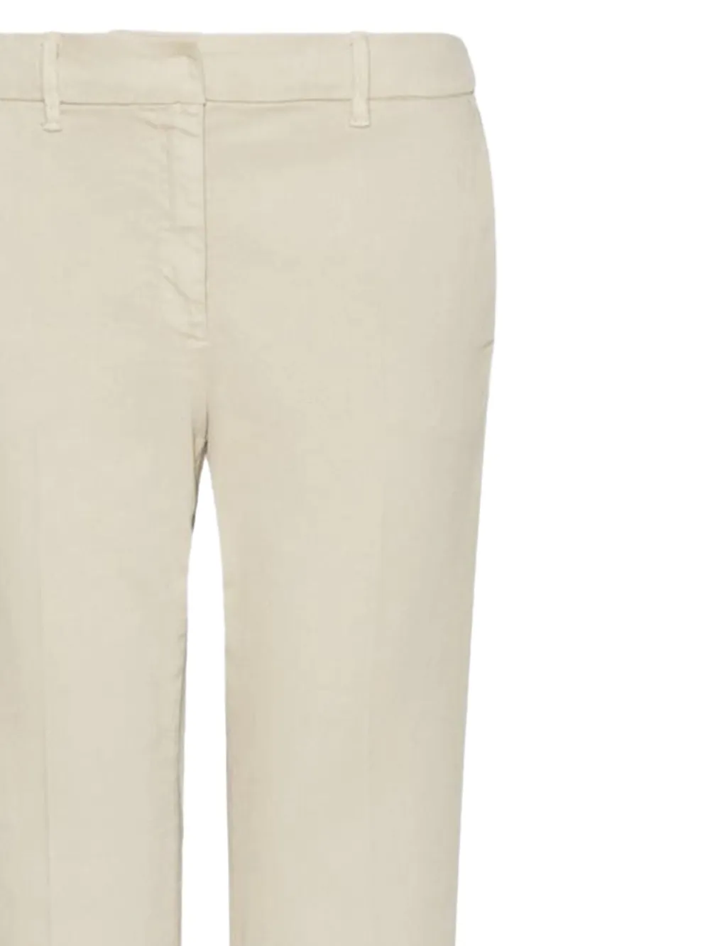 Marella Monochrome belt-loops trousers | Straight-Leg Pants | Image 2