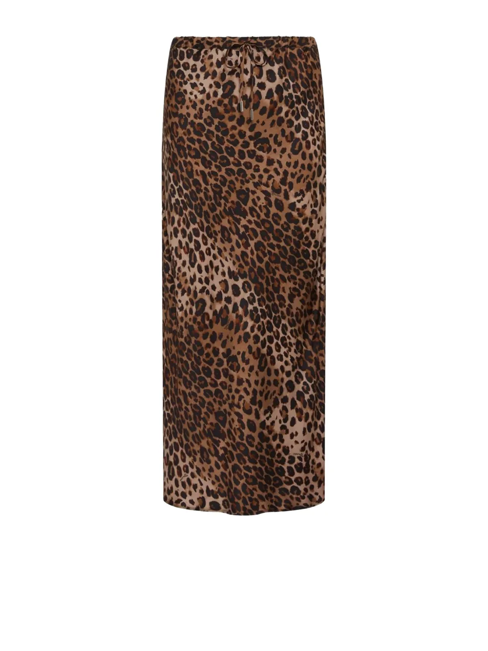 Marella Albany Animal-print Midi Skirt In Brown