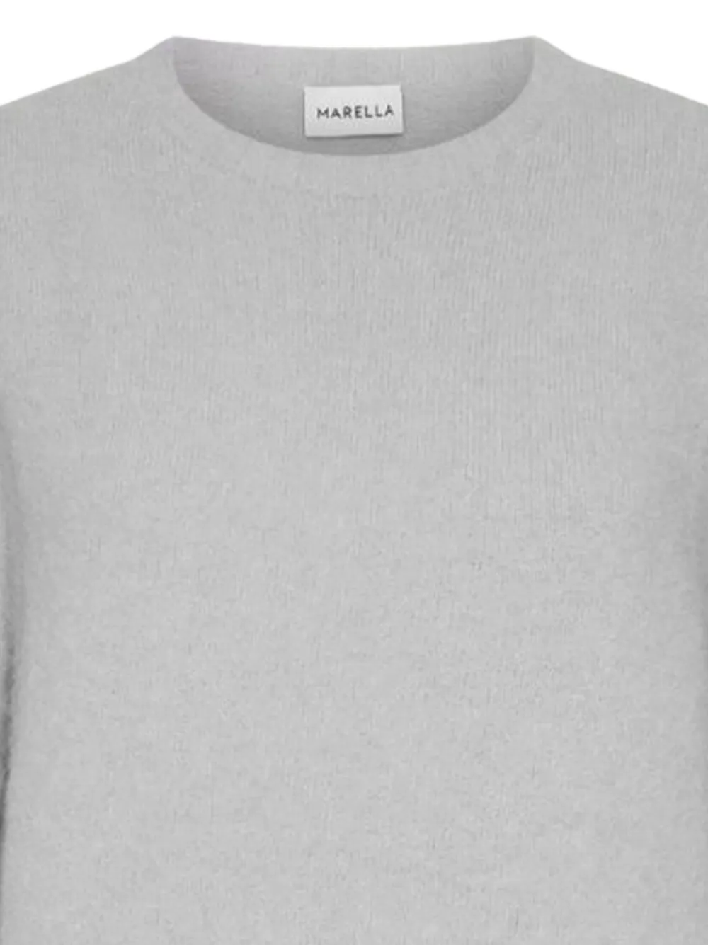 Marella Tania trui met ronde hals Grijs