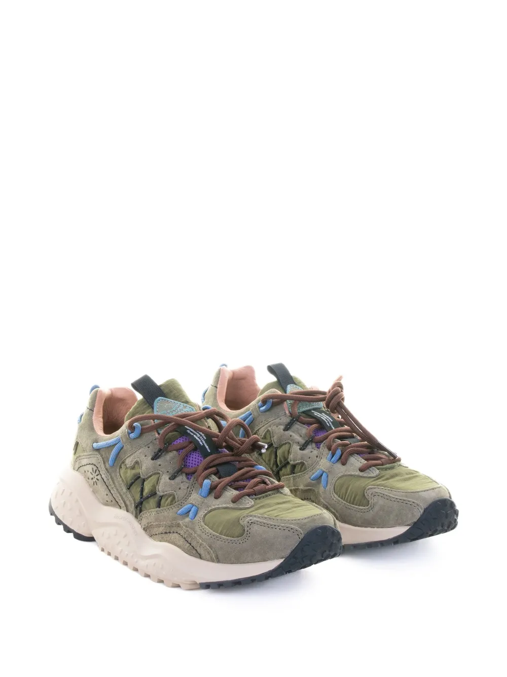 FLOWER MOUNTAIN Yamabushi neakers Groen