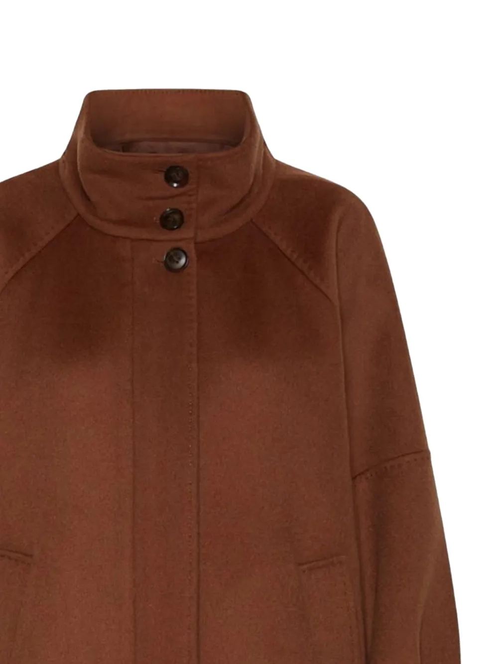Marella RINALDA buttoned funnel-neck jacket | Oversized Jackets | Image 2