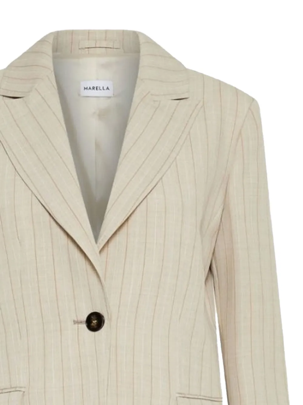 Marella FACILE striped button blazer | Blazers | Image 2