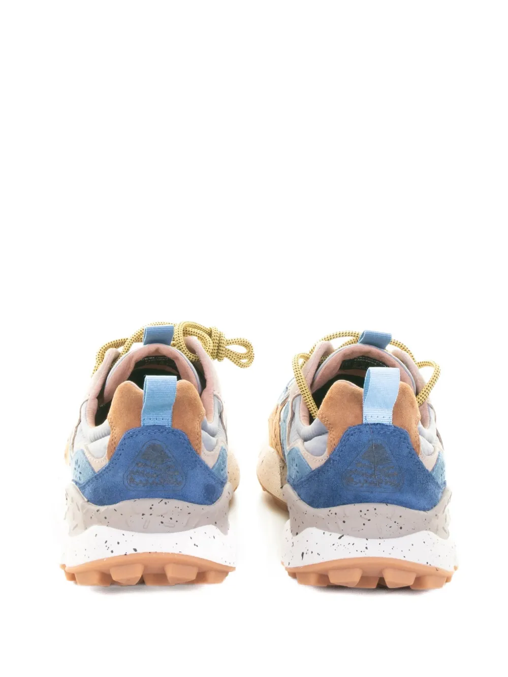 FLOWER MOUNTAIN Yamano geperforeerde sneakers Blauw
