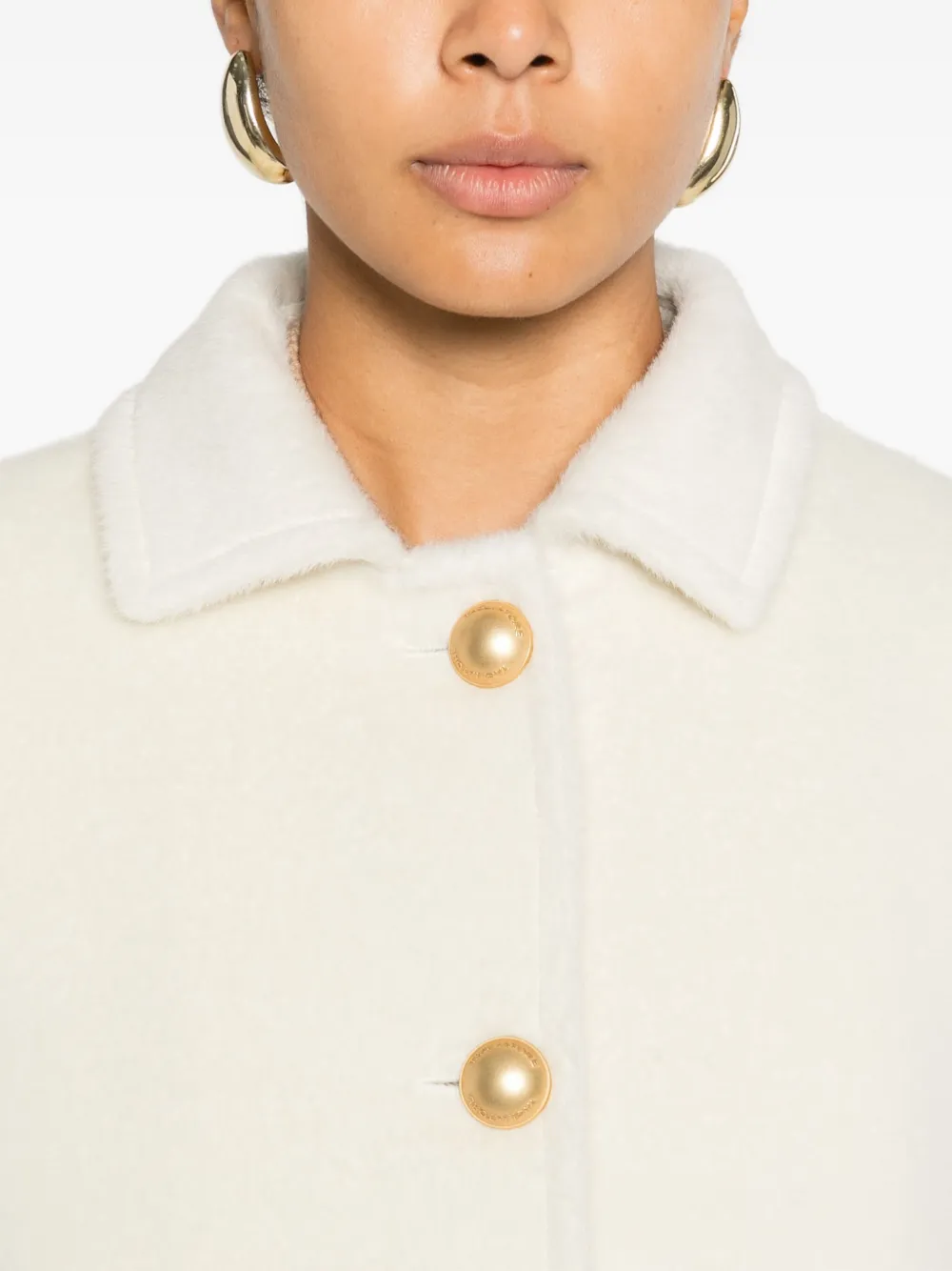 Tagliatore Jas met knopen Wit